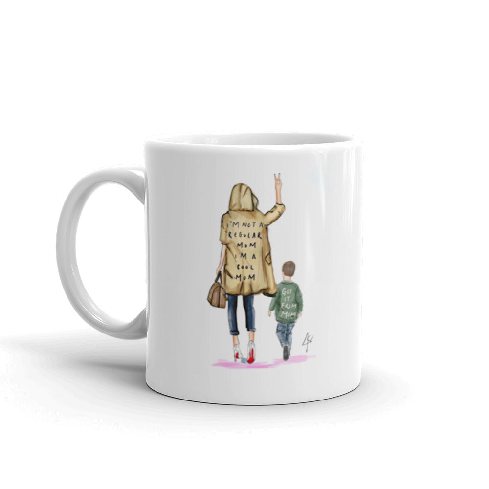 Custom Women's Boy Mom Surrounded By Balls Coffee Mug By William Art -  Artistshot