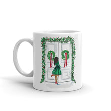 Winter Door Mug (Dark)By Melsy's Illustrations