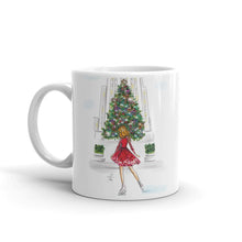 Rockefeller Skater Mug (Red) BY Melsy's Illustrations