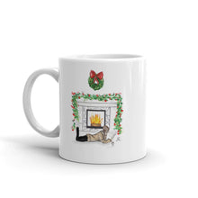 The Fireplace Mug (Brunette) By Melsy's Illustrations