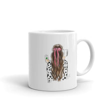Bows and Books (Brunette) Mug