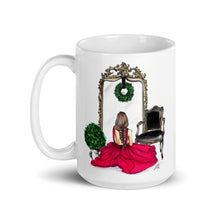 Holiday Bliss Mug (Brunette) By Melsy's Illustrations