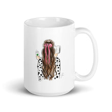 Bows and Books (Brunette) Mug
