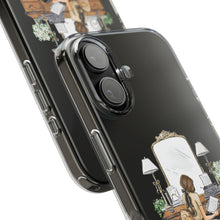 Antique Vanity Clear Impact - Resistant Phone Case - (Brunette)