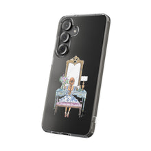 French Vanity Clear Impact-Resistant Case - (Red)