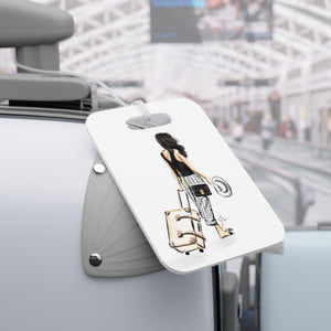First Class (Black) Luggage Tag
