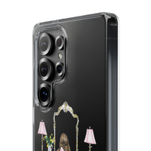 Light Blue Vanity Clear Impact-Resistant Phone Case