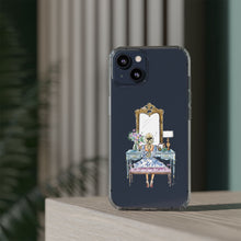 French Vanity Impact - Resistant Clear Phone Case – (Blonde)