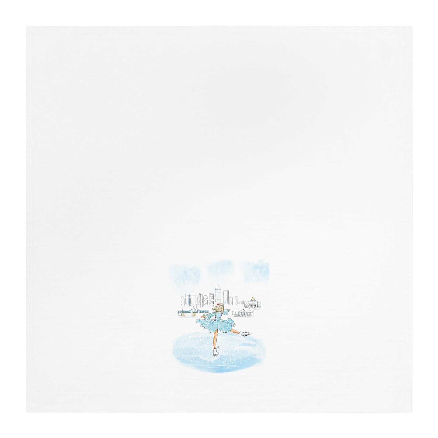 The Skater Tea Towel (Blonde)