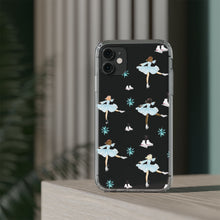 Ice Skaters Clear Impact-Resistant Phone Case