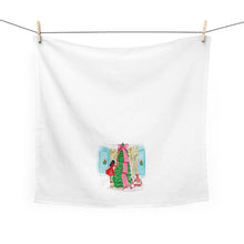 Holiday in The Parlor Tea Towel (Dark)