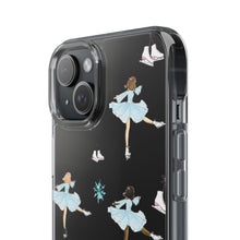 Ice Skaters Clear Impact-Resistant Phone Case