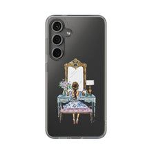 French Vanity Clear Impact-Resistant Case — (Brunette)