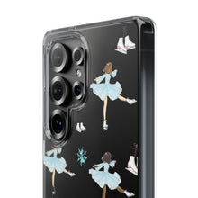 Ice Skaters Clear Impact-Resistant Phone Case