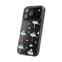 Ice Skaters Clear Impact-Resistant Phone Case