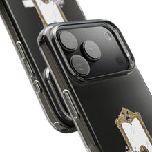 French Vanity Clear Impact-Resistant Case — (Brunette)