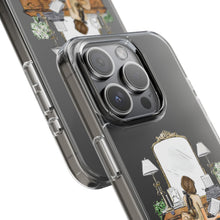 Antique Vanity Clear Impact - Resistant Phone Case - (Brunette)