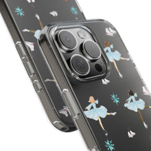 Ice Skaters Clear Impact-Resistant Phone Case