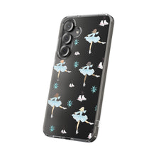 Ice Skaters Clear Impact-Resistant Phone Case