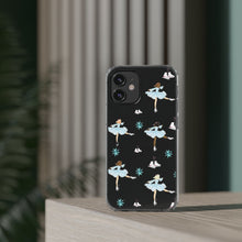 Ice Skaters Clear Impact-Resistant Phone Case