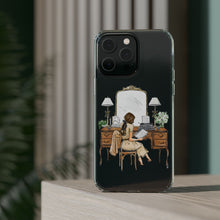 Antique Vanity Clear Impact - Resistant Phone Case - (Brunette)