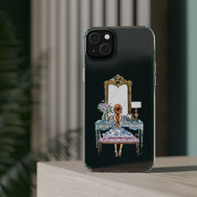 French Vanity Clear Impact-Resistant Case - (Red)