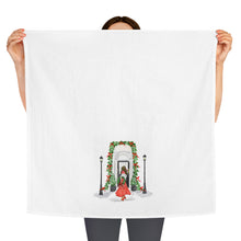 Pine and Plaid (Brunette) Tea Towel