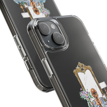 French Vanity Clear Impact-Resistant Case - (Red)