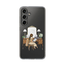 Antique Vanity Clear Impact - Resistant Phone Case - (Brunette)