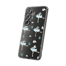 Ice Skaters Clear Impact-Resistant Phone Case