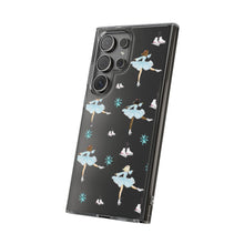 Ice Skaters Clear Impact-Resistant Phone Case