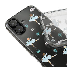 Ice Skaters Clear Impact-Resistant Phone Case