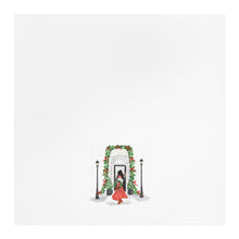 Pine and Plaid Tea Towel (Dark)