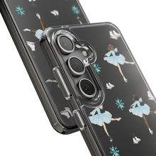 Ice Skaters Clear Impact-Resistant Phone Case