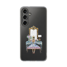 French Vanity Impact - Resistant Clear Phone Case – (Blonde)