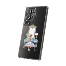 French Vanity Clear Impact-Resistant Case - (Red)