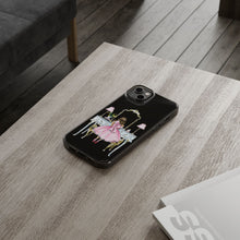 Light Blue Vanity Clear Impact-Resistant Phone Case