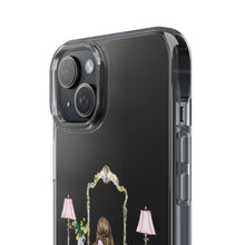 Light Blue Vanity Clear Impact-Resistant Phone Case