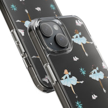 Ice Skaters Clear Impact-Resistant Phone Case