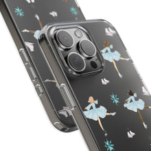Ice Skaters Clear Impact-Resistant Phone Case