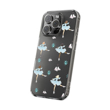 Ice Skaters Clear Impact-Resistant Phone Case