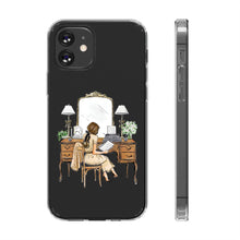 Antique Vanity Clear Impact - Resistant Phone Case - (Brunette)