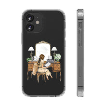 Antique Vanity Clear Impact - Resistant Phone Case - (Brunette)
