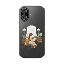 Antique Vanity Clear Impact - Resistant Phone Case - (Brunette)