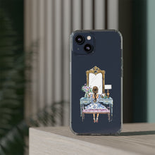 French Vanity Clear Impact-Resistant Case — (Brunette)