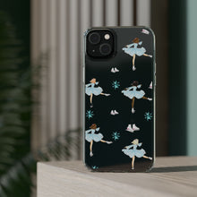 Ice Skaters Clear Impact-Resistant Phone Case
