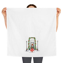 Pine and Plaid Tea Towel (Red)