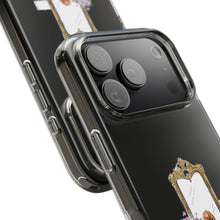 French Vanity Clear Impact-Resistant Case - (Red)