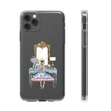 French Vanity Impact - Resistant Clear Phone Case – (Blonde)