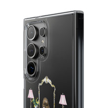 Light Blue Vanity Clear Impact-Resistant Phone Case